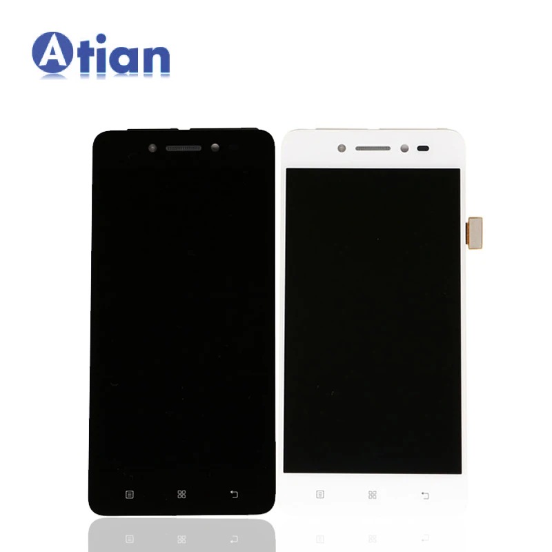 

5.0'' for Lenovo S90 LCD Touch Screen Digitizer Assembly with Frame for Lenovo S90t S90-U S90-A Replacement Parts, Black, white