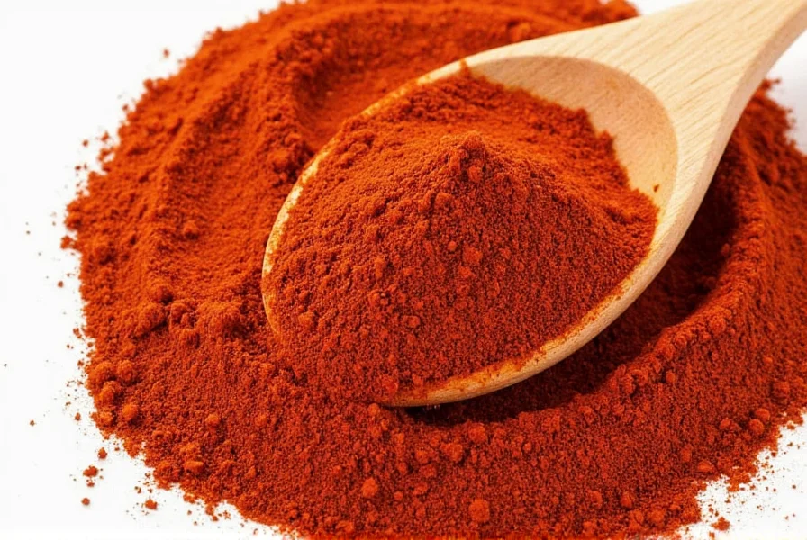 Traditional Mexican kitchen with guajillo powder and grinding tools