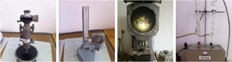 test glass