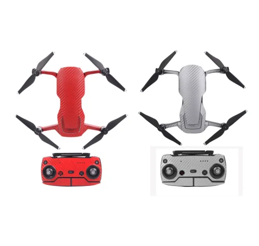 

Waterproof PVC Carbon Grain Stickers Drone Body Battery Remote Controller Decals Full Set Skin for DJI MAVIC AIR