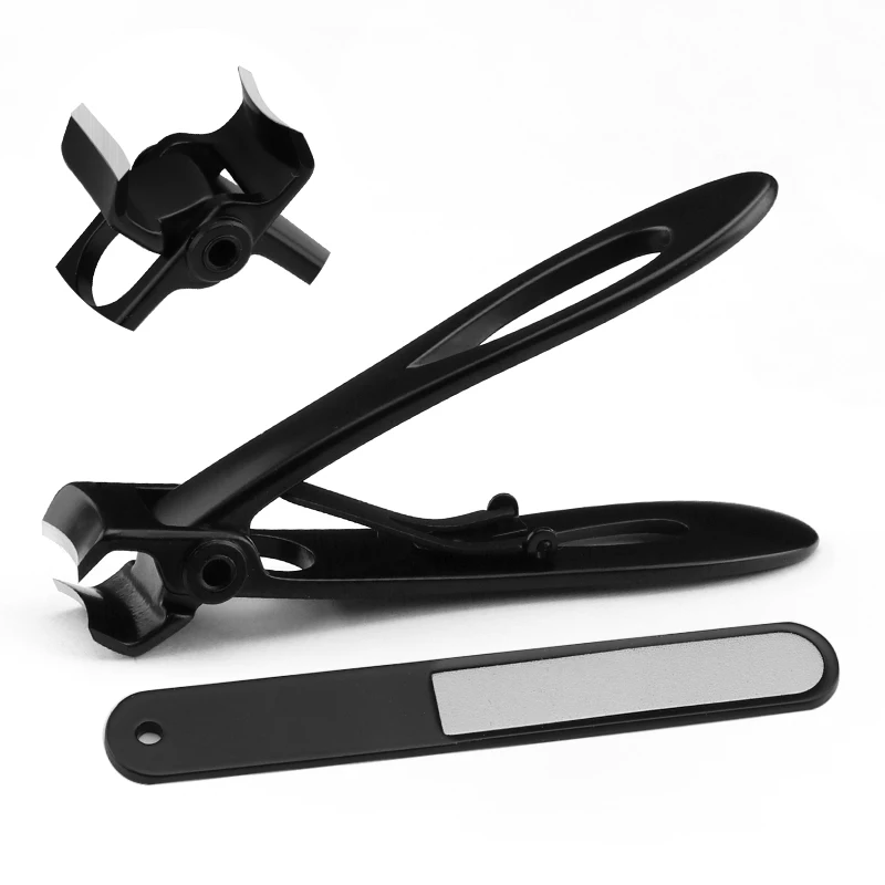 

Amazon Best Selling High Quality Black Color Stainless Steel Nail Clipper Set