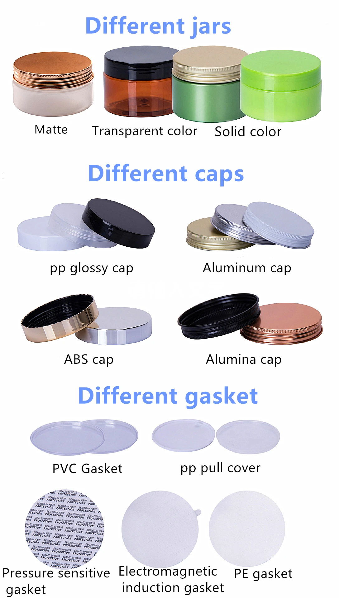 8oz Cosmetic Jars With Gold Lids 8 Oz Cosmetic Jars 8oz Rose Gold Empty