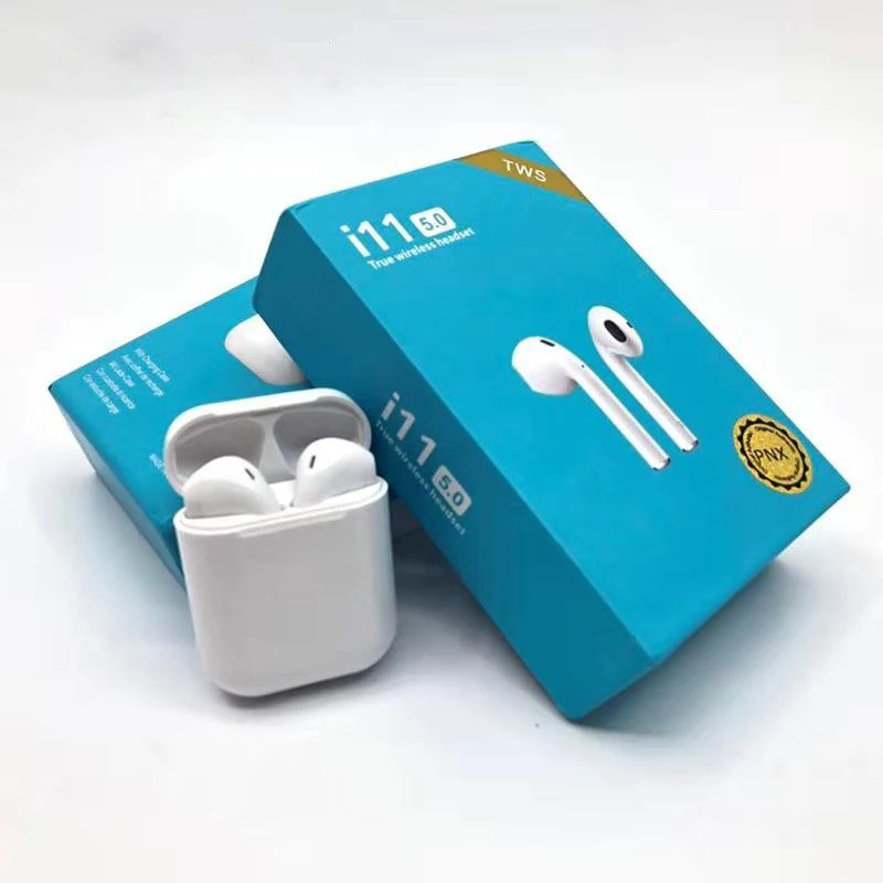 

New Arrival 5.0 Earphones I 11 Headphones True Wireless Earbuds I11 Tws for Android