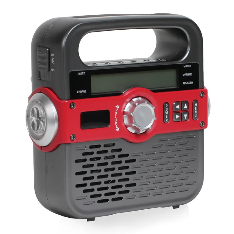 
Built-in Led Light AM/FM Emergency Radio with Phone Charge 
