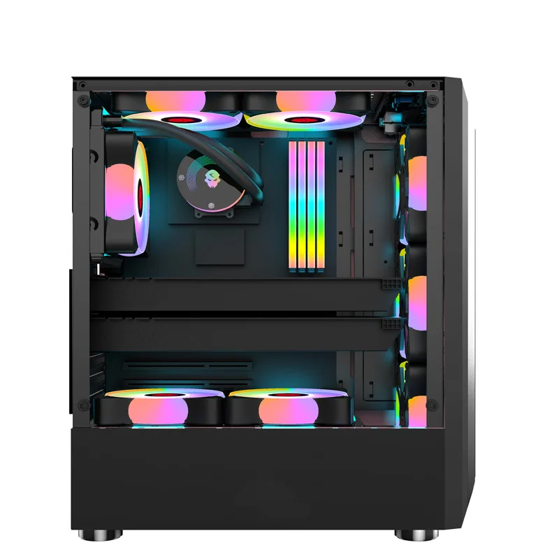 computer case mini itx with power supply