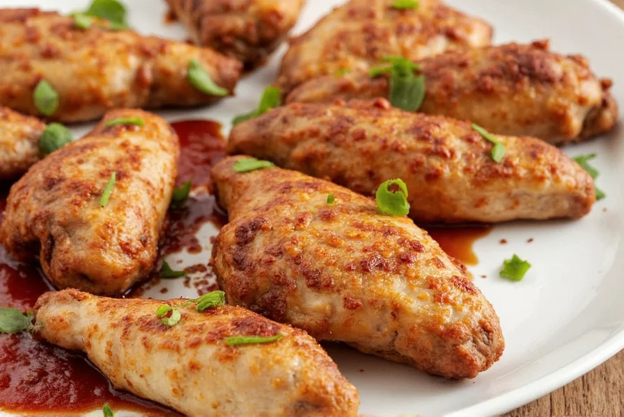 Chicken shawarma on skewer with spices