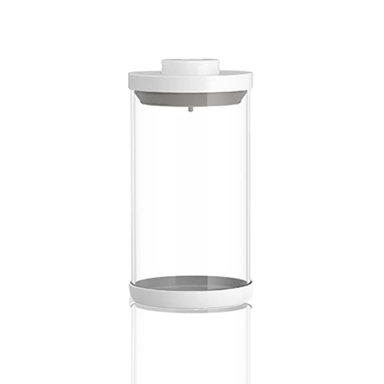 

Wide Mouth Round Borosilicate Airtight Kitchen Pasta Food Spice Glass Storage Jar, Customized