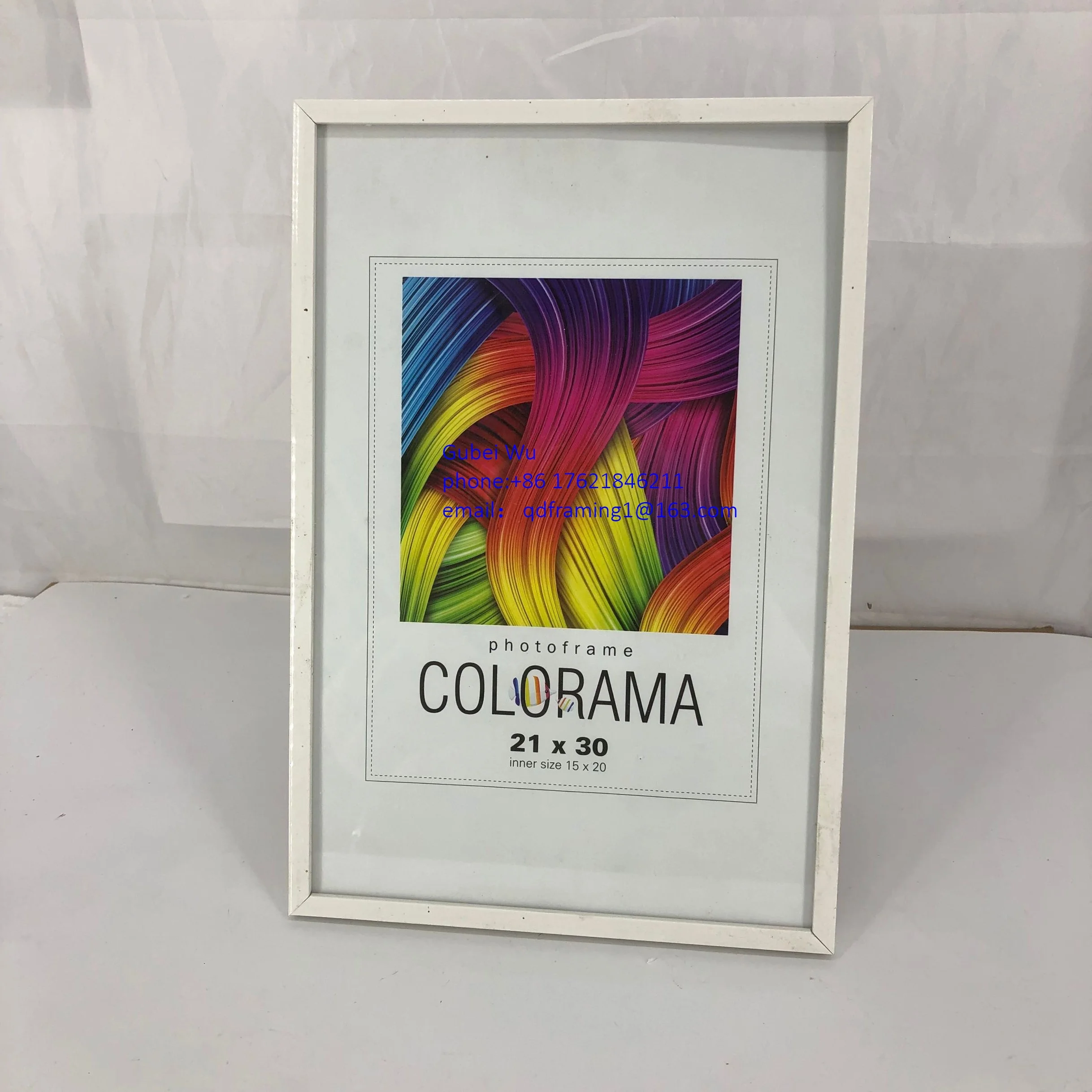 
Modern white pvc family wall photo frame home office decorative photo frame full size picture frames 