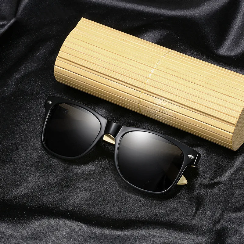 

High quality wholesale bamboo wood glasses China wood bamboo sunglasses customizable logo polarized 2021 wooden sunglasses, Various colors can be customized