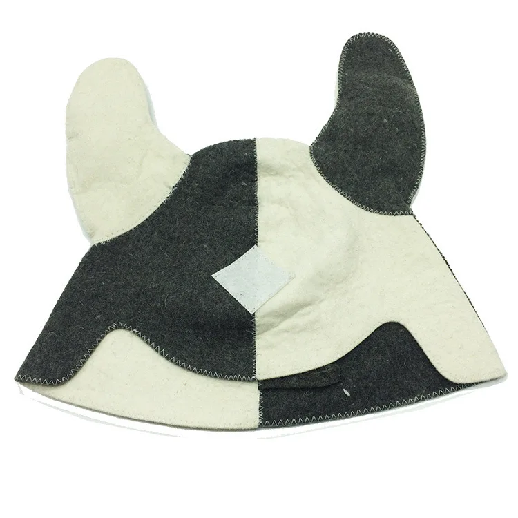 高品质 100% 羊毛俄罗斯桑拿帽子羊毛毡桑拿帽子 - buy sauna hat