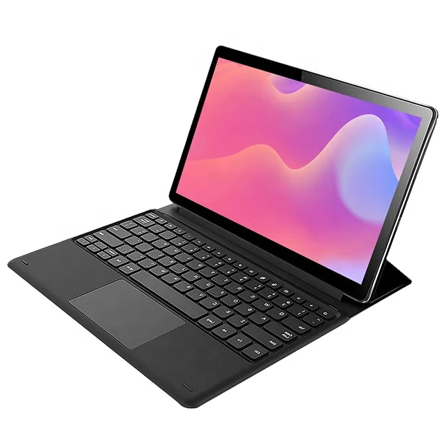 

hot sale tablets pc 11.6 inch android 4g wifi tablet with docking keyboard netbooks 4 + 128GB laptops, Colorful