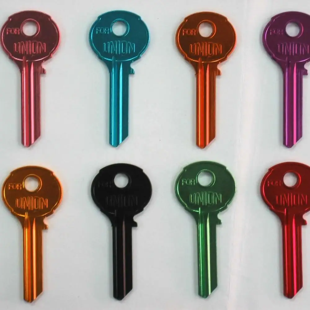 Цветные заготовки ключей