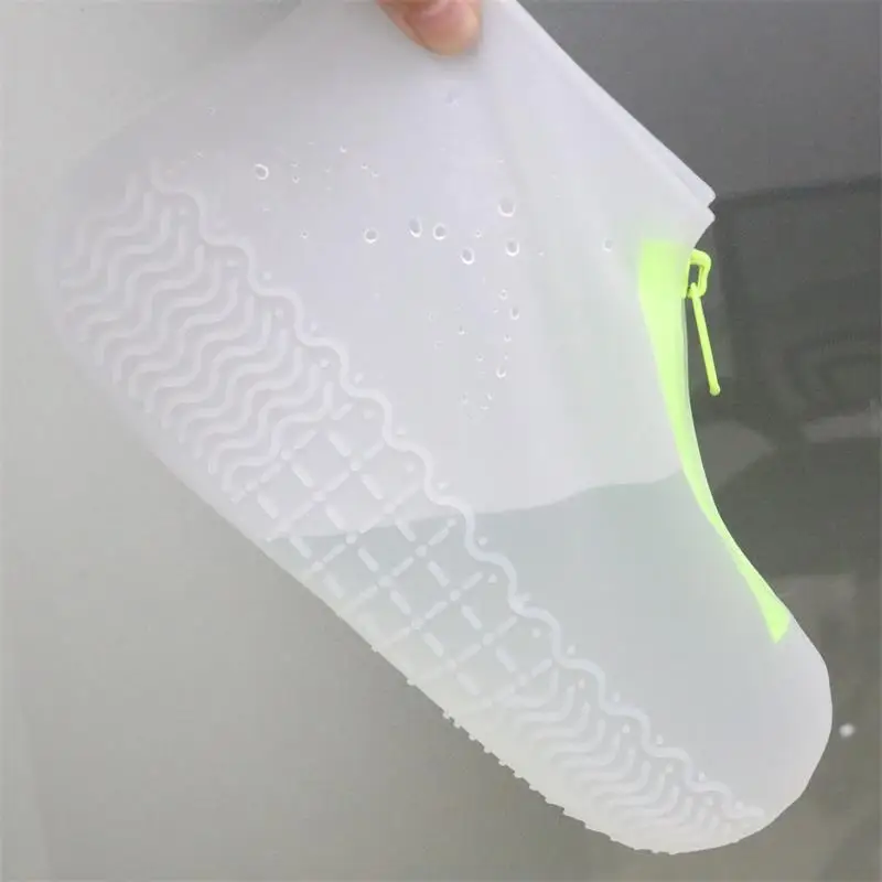 

Reusable non slip sneaker protection custom shoe silicone cover with zip, Multi color