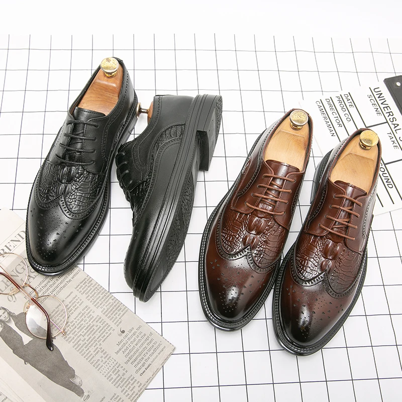 

Office footwear boys shoes 2022 high quality men's dress shoes factory in China, Picture