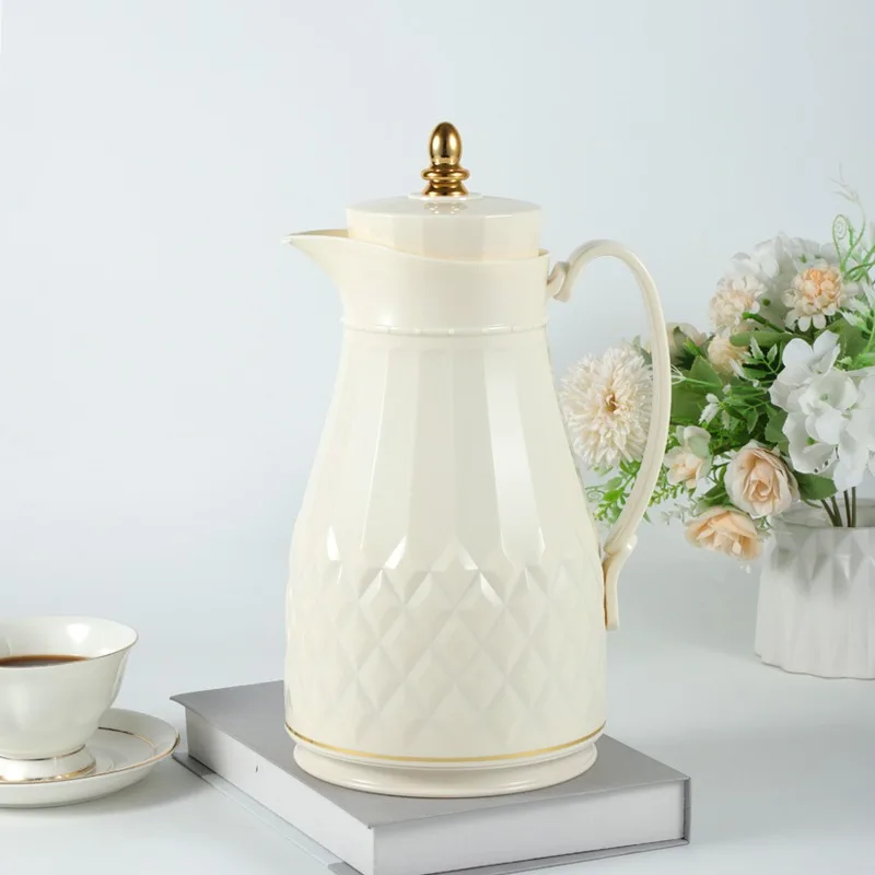 DAY DYAS Vacuum Flask 1000ml New Design Fashion Color Arabian Coffee Pot Thermo Jug