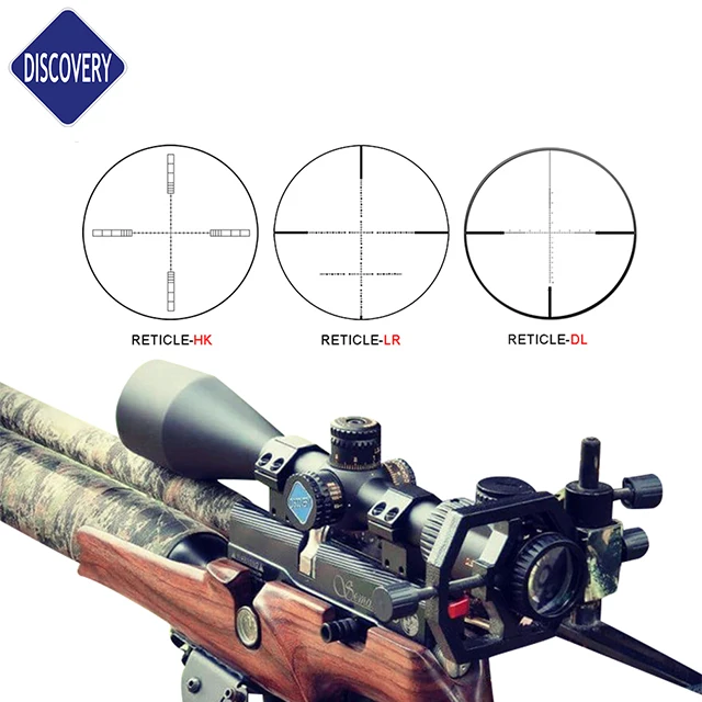 

Discovery VT-2 4.5-18x44SFIR LR reticle illuminated BBS guns airsoft Riflescopes