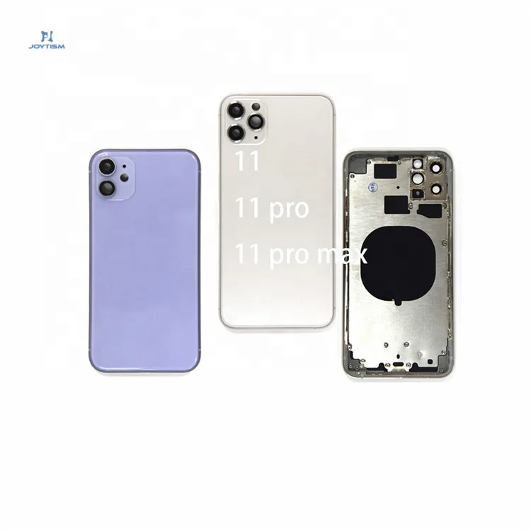 

Original OEM Back Battery Cover Housing For Apple iPhone 11 11Pro 11Pro Max With Logo, Black/white/purple/green/yellow/red