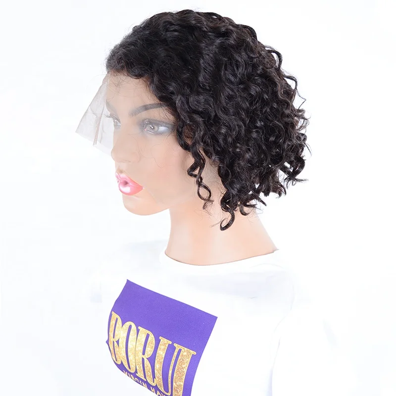 

BoruiHair short straight full lace wigs