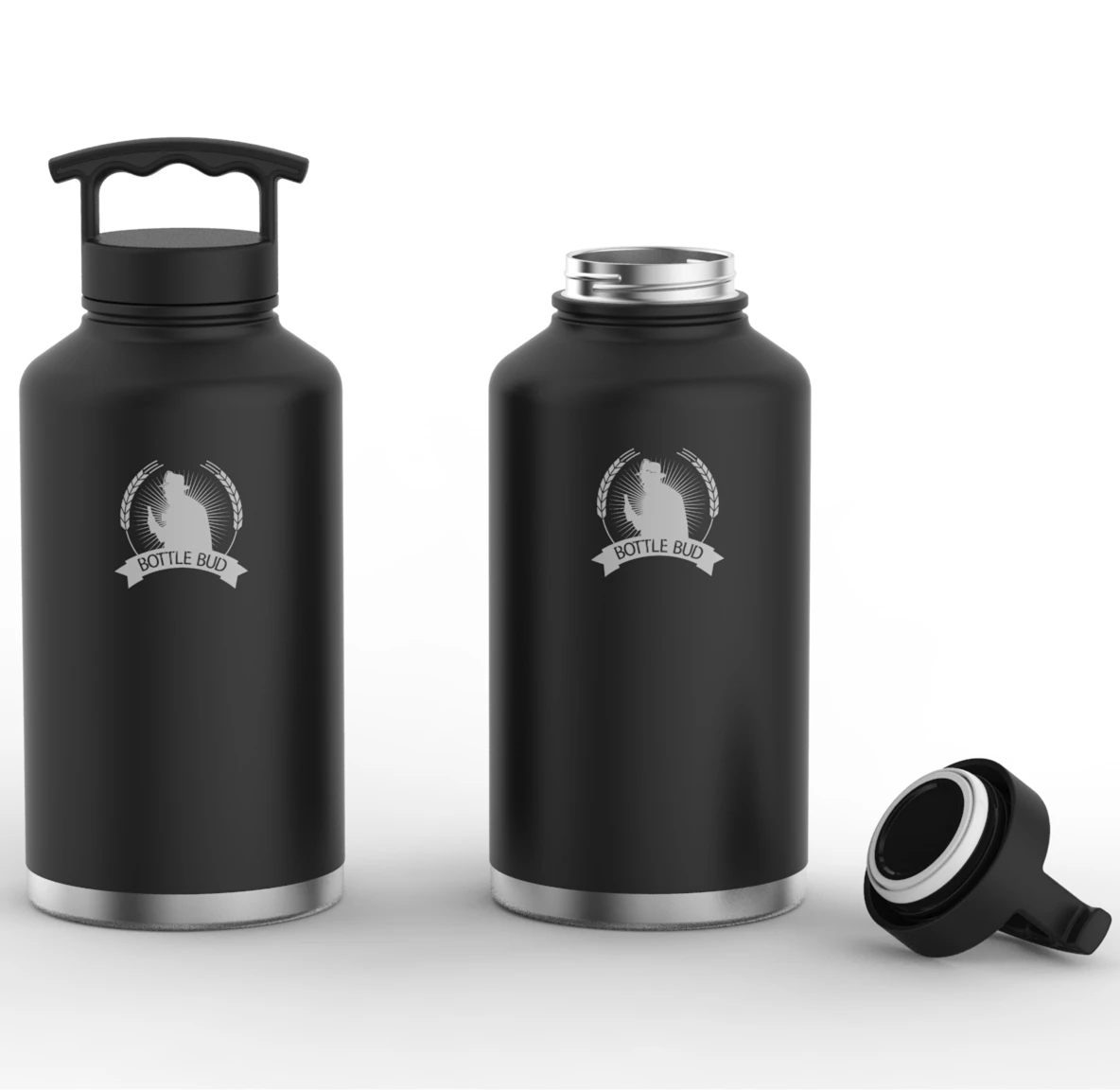 2020 Hot Selling 64oz Growler Stainless Steel Vacuum Insulated Beer Growler Keep Your Beer Cold