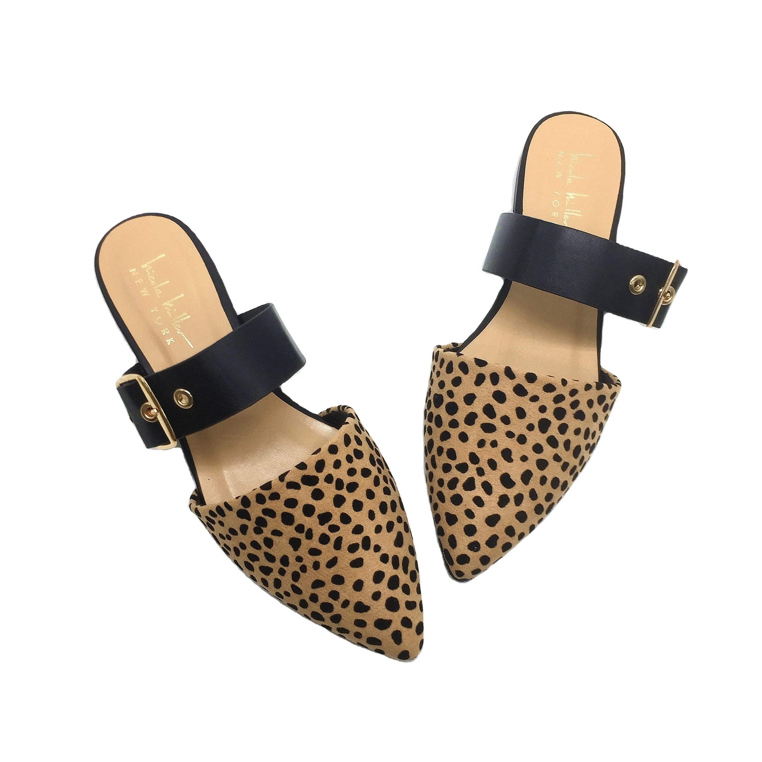 

Single Belt Lady Ballerinas Stylish Point Toe Women Flat Casual Shoes, Customized color