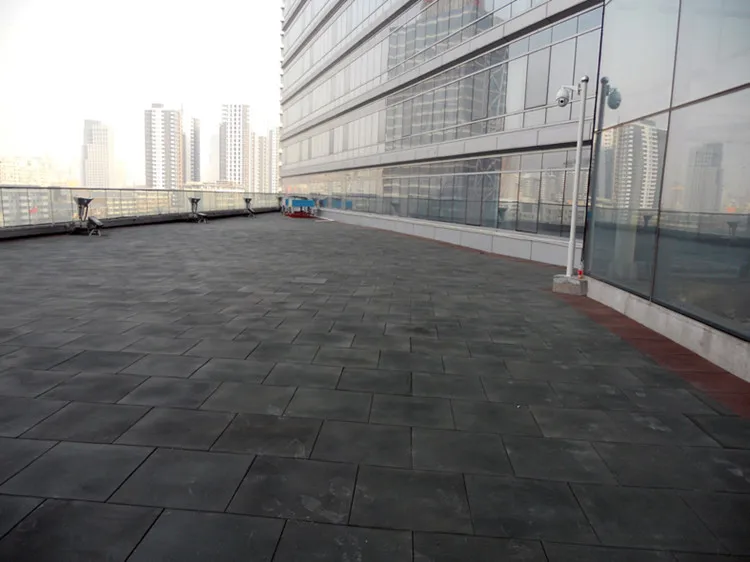 
Outdoor safety rubber floor tile waterproof playground floor 
