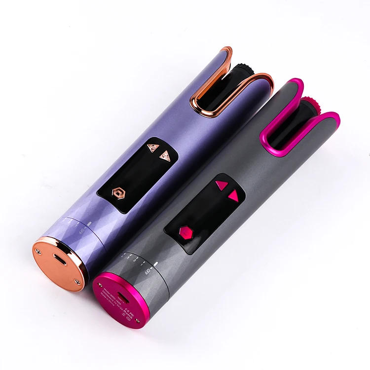 

Rechargeable Wireless Automatic Rotating Curling Iron Hair Styler Magic Cordless Hair Curler