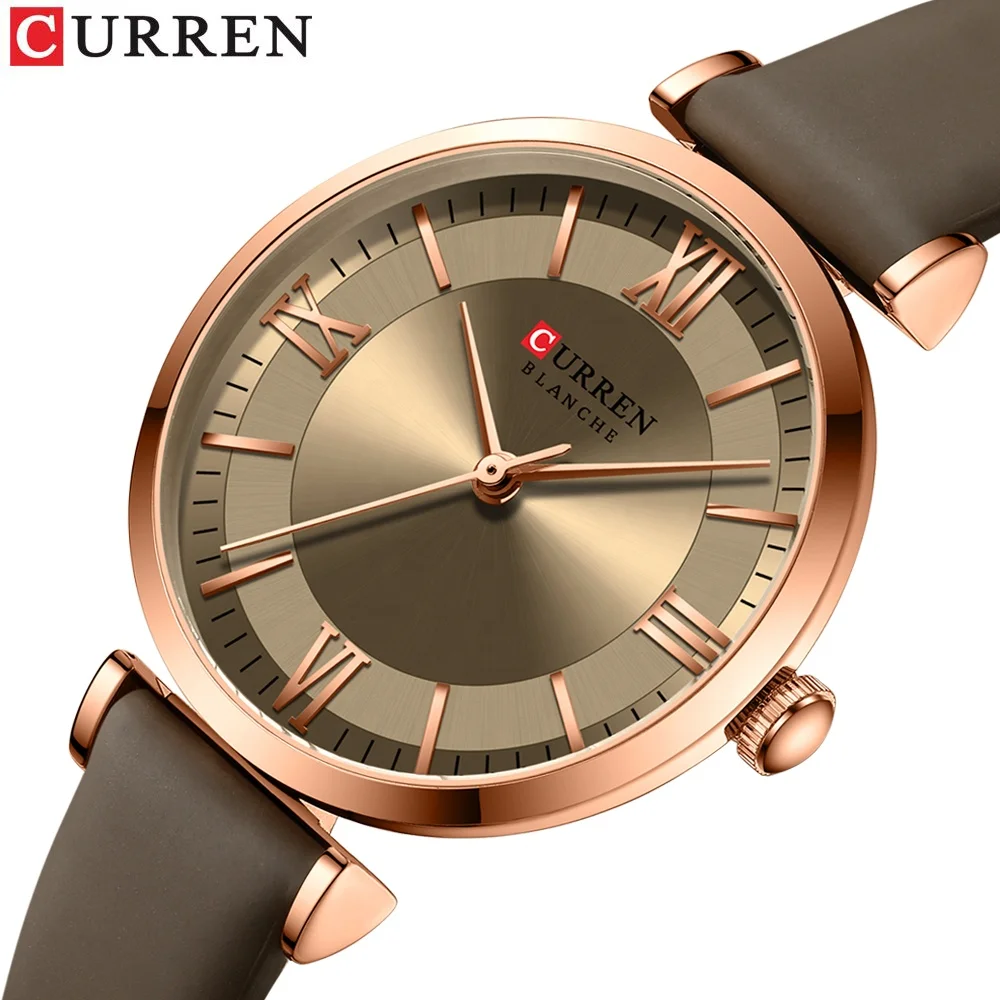 

Curren 9079 Watches Women Fashion Casual Leather Wristwatch Ladies Watch Female Clock Women Quartz Watch
