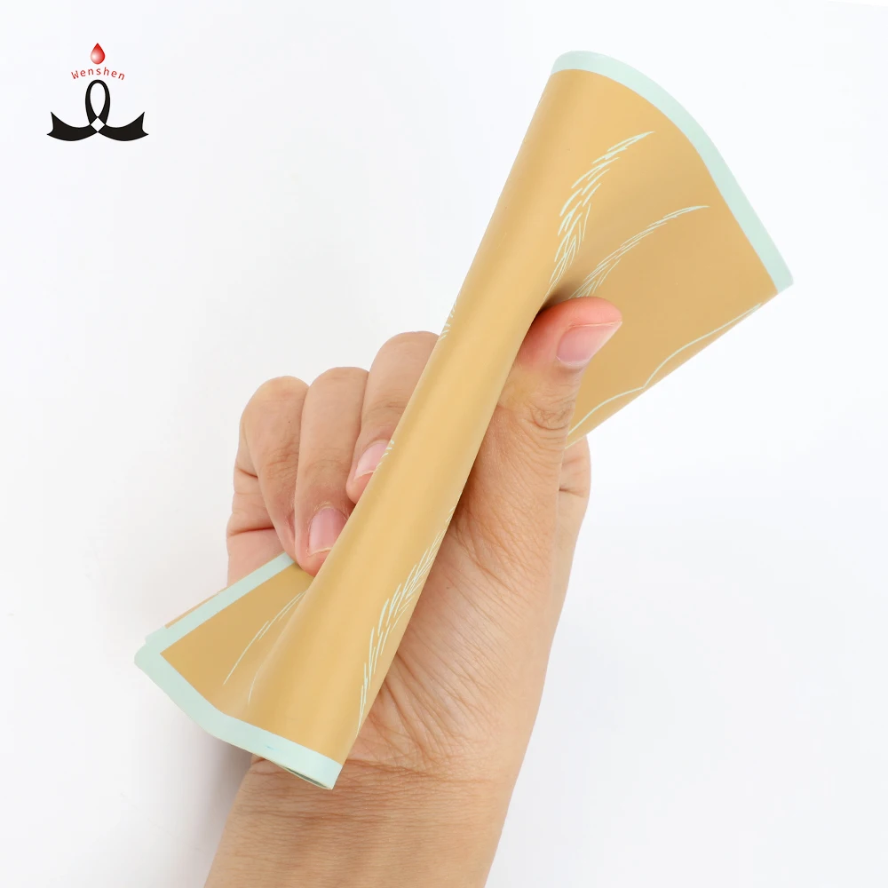 

Factory Supply Wholesale WX-02 Yellow Color Permanent Makeup Practice Skin Tattoo Training Practice Mats