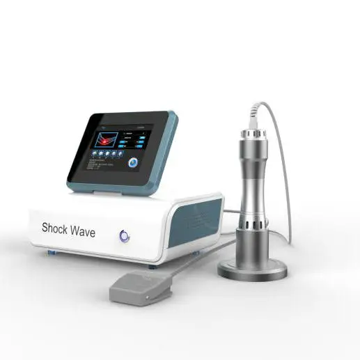 

Efficient ESWT Shockwave therapy Machine in orthopedics, Blue, white