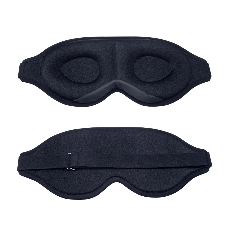 

Factory hot sale high quality Memory foam embroidery eye mask women sleep mask