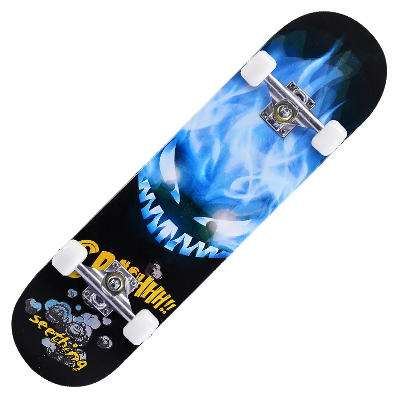 

Wholesale hard rock maple skateboard deck high quality skateboard Popular for young people cruiser skate board