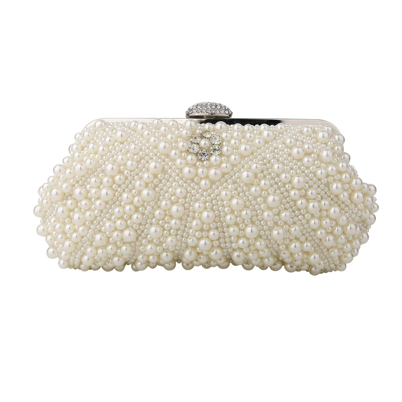 

2021 Evening Purses And Pearl Clutch Bag Formal Wedding Handbags
