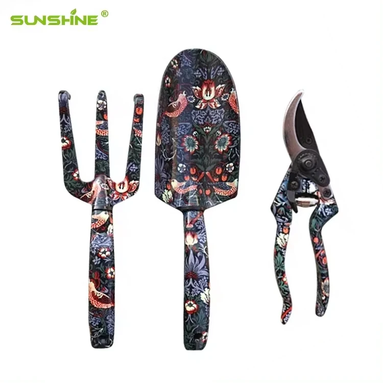 SUNSHINE Floral Printing Garden Hand Tools