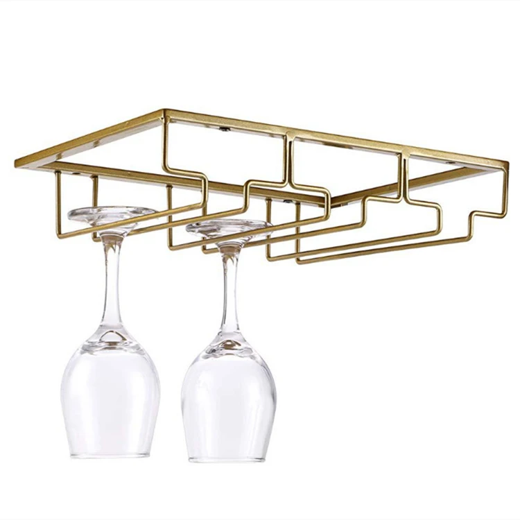 

Glasses Storage Hanger Metal Organizer Sublimation Wine Glass Holder Plate
