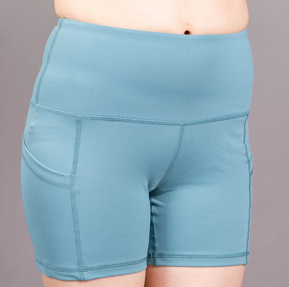 

high waist yoga shorts for women