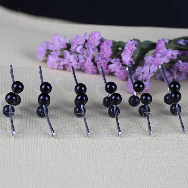 

Women's Pearl Brooch Silk Scarf Button Handmade Jewelry Muslim Jewelry