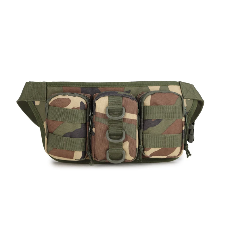 

2020 New Arrival Custom Print camouflage tactical military Waterproof Waist Bag for men, Multi colors