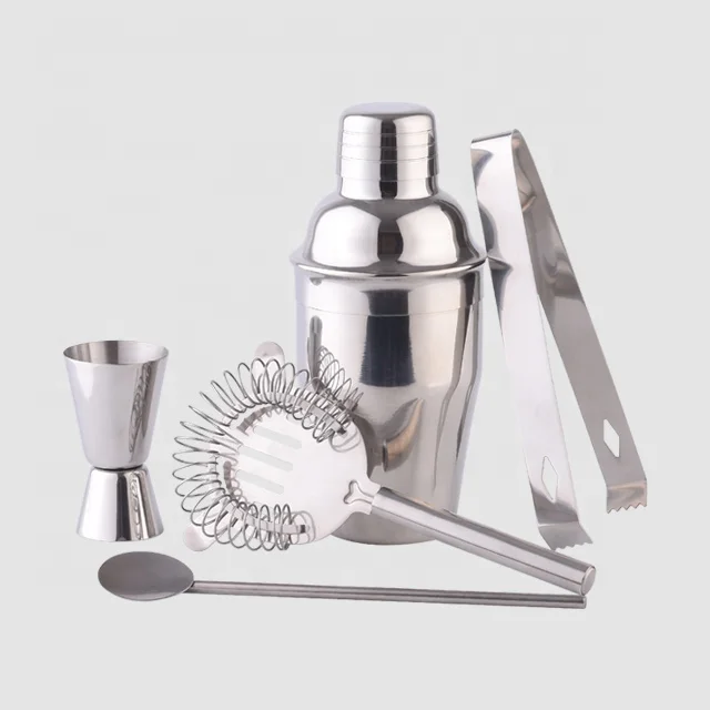 
Factory Direct stainless steel bar tools mini 350ml cocktail design maker 