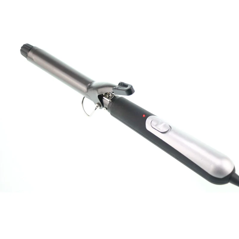 

Electric hair curler professional fast heating curling iron negative ion styling tool splint portable anti-scalding curling iron, Black