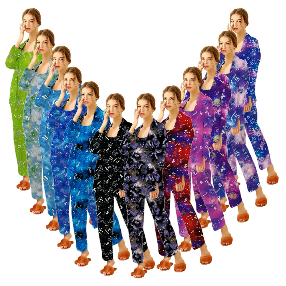 

Women's Home Wear Sleepwear Lounge Wear Sets 3 Piece Set Sling Top and Long Sleeve Women Sexy Nighty Silk Stain Robes Pajamas