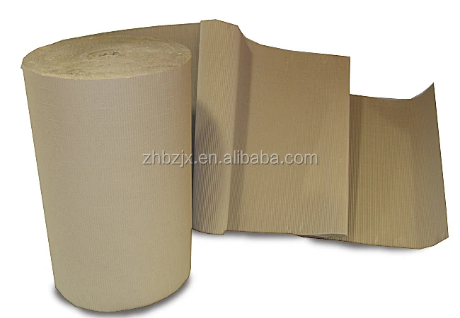 220' x 48 Singleface Corrugated B Flute Cardboard Roll