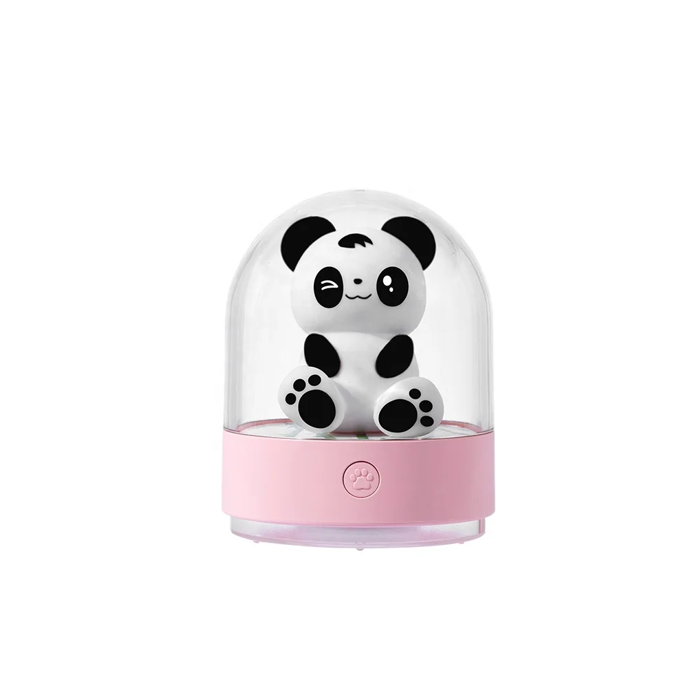 The New Panda Scented Night Light USB Charging Night Light Bedside Night Light Indoor Sterilization Creative Disinfection Lamp