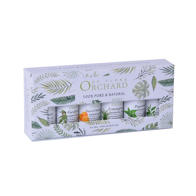 

Orchard Essential Oils Top 6 Gift Set Pure Essential Oils for Diffuser, Humidifier, Massage, Aromatherapy, Skin & Hair Care