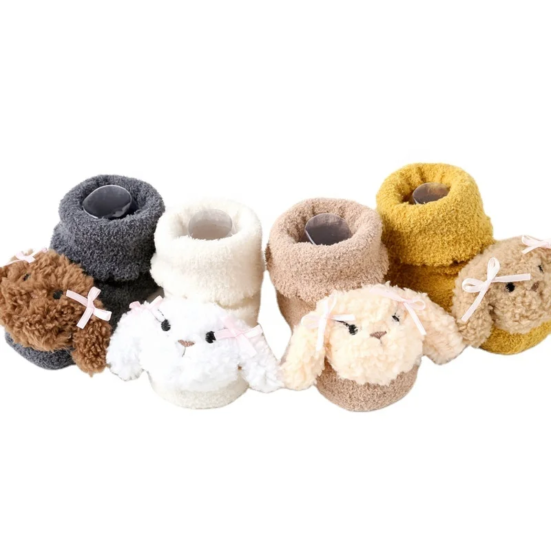 

Baby newborn socks Thick three-dimensional socks for autumn and winter