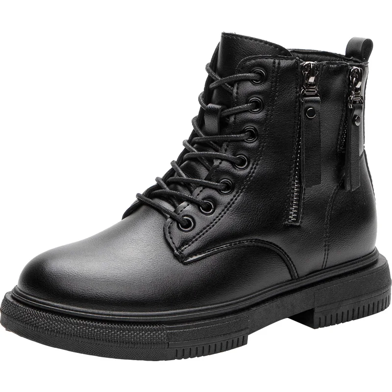 

new winter fashion ladies sneakers Martin female for wide women boots plush warm fluff cotton snow short boots