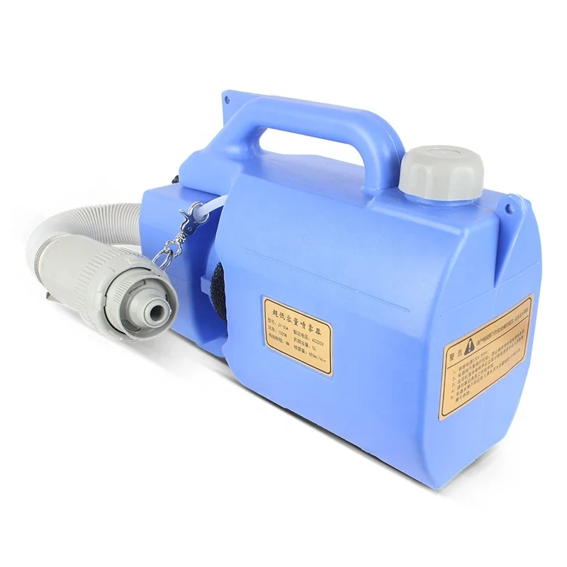 

Efficiency Droplet Size Can Be Adjusted 1000w Ulv Cold Fogger Fogging Sprayer Machine Daily Sprayer Products Garden Spray 5L/8L, Blue