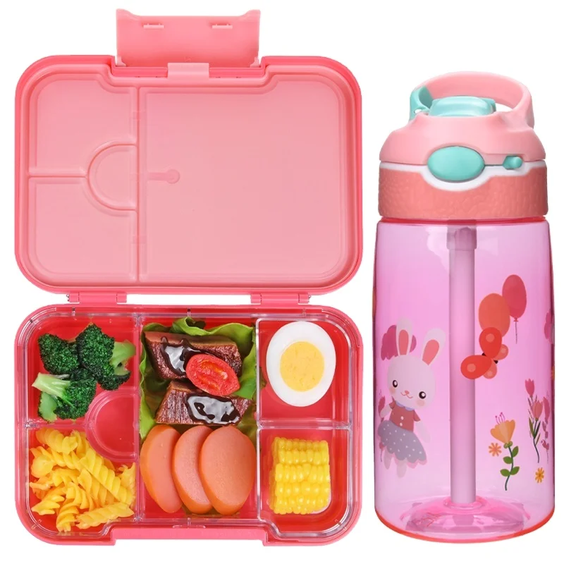 

Aohea Food grade smart bap free Divided Compartments Portable Lunch Box Nursery Lunch Box Lunch Box for Children and Adults