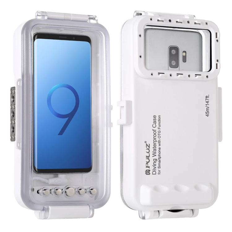 

New PULUZ 45m Waterproof Diving Housing Photo Video Taking Underwater Cover Case for Android OTG Smartphones with Type-C Port