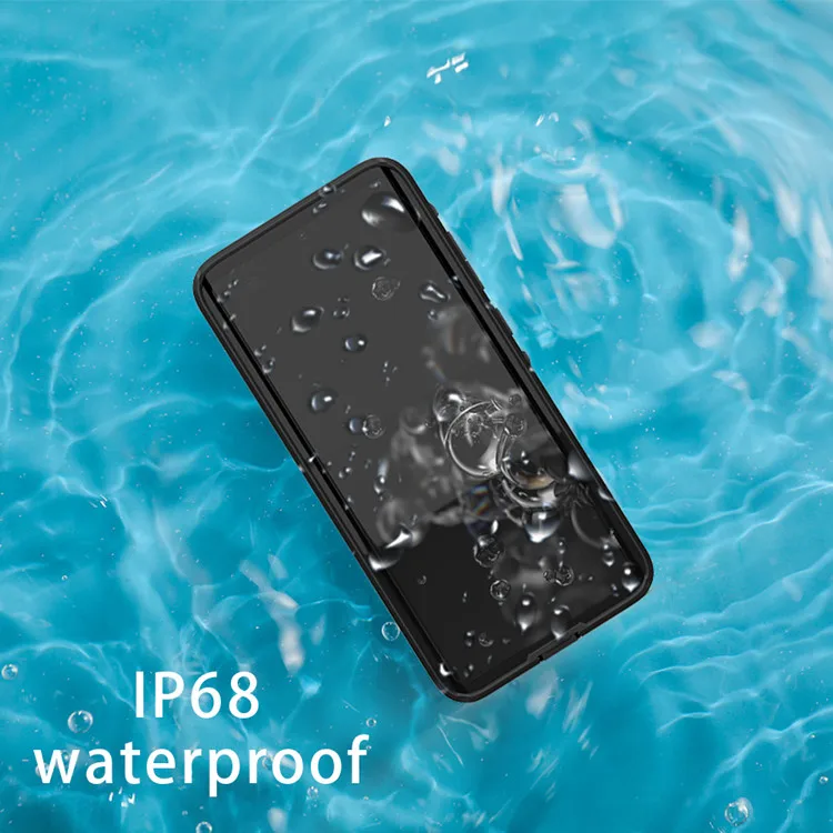 

IP68 waterproof shockproof tpu pc transparent cell phone back case cover for Samsung galaxy S20 plus ultra