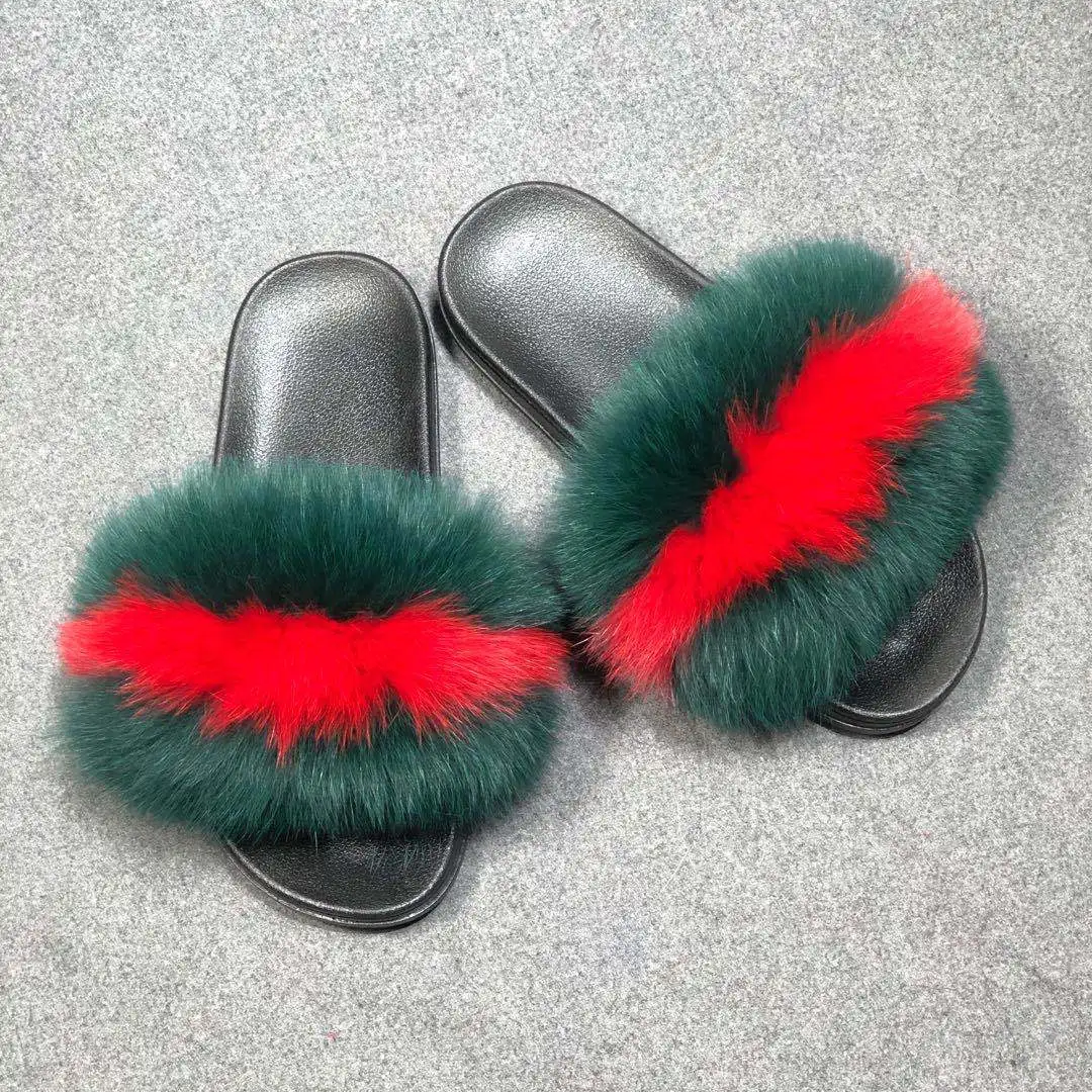 

2020 HOT SALE autumn and winter FASHION Warm and lovely fur shoes, Customized color